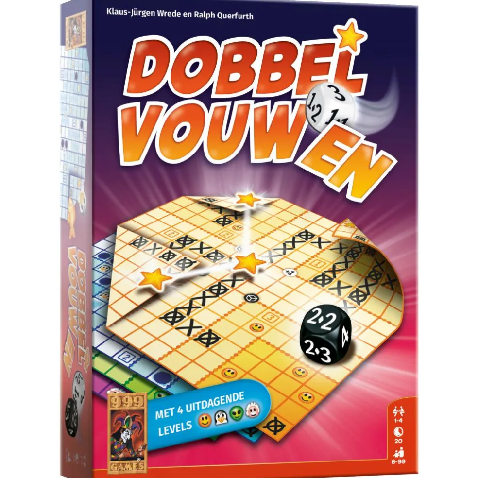 999 Games Dobbel Vouwen dobbelspel