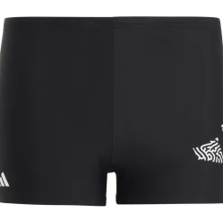 Adidas 3 Bar Logo zwemboxer junior black white