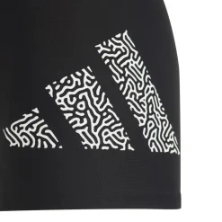 Adidas 3 Bar Logo zwemboxer junior black white