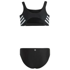 Adidas 3 Stripes bikini junior black white
