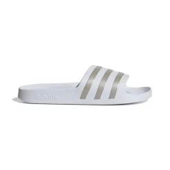 Adidas Adilette Aqua slippers cloud white platinum metallic