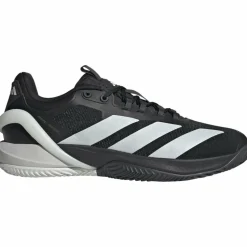 Adidas Adizero Cybersonic 2 Clay tennisschoenen heren core black zero metalic carbon