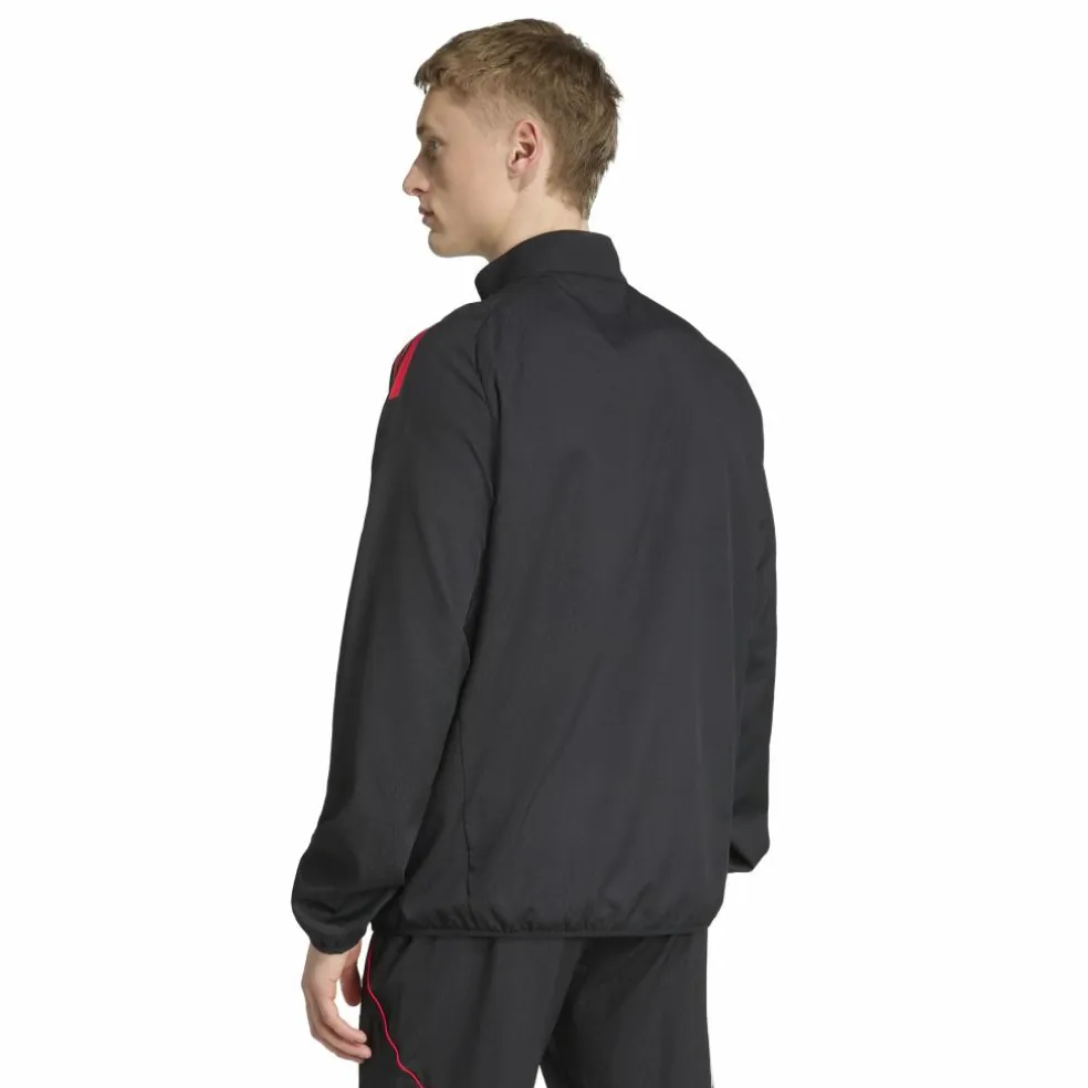 Adidas Ajax Tiro 25 trainingsjack heren black white bold red