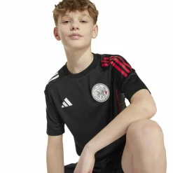 Adidas Ajax Tiro 25 voetbalshirt junior black white bold red