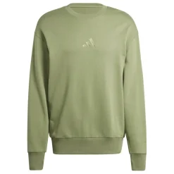 Adidas ALL SZN French Terry Crew sweater heren tent green