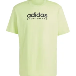 Adidas ALL SZN Graphic shirt heren pulse lime