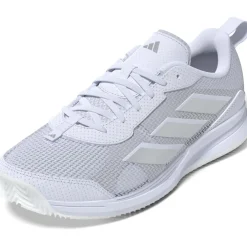 Adidas Avaflash tennisschoenen dames cloud white cloud white silver metallic