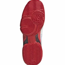 Adidas Barricade tennisschoenen junior cloud white core black lucid red