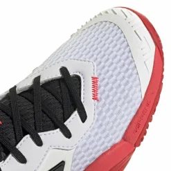 Adidas Barricade tennisschoenen junior cloud white core black lucid red