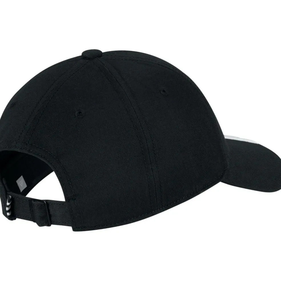 Adidas Baseball 3-Stripes Twill tennispet junior black