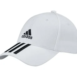 Adidas Baseball 3-Stripes Twill tennispet white - L