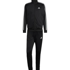Adidas Basic 3-Stripes Tricot trainingspak heren black