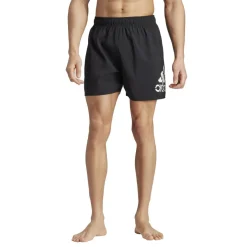 Adidas Big Logo CLX zwembroek heren black white