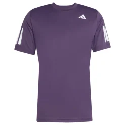 Adidas Club Climacool 3-Stripes tennisshirt heren burgundy
