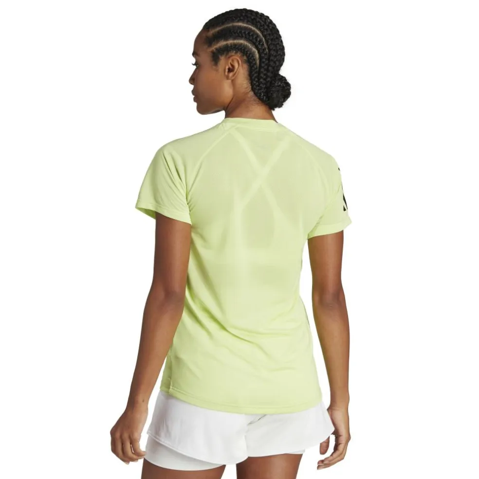 Adidas Club tennisshirt dames pulse lime