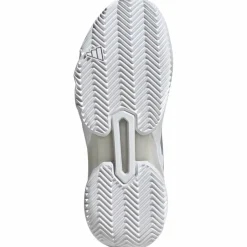 Adidas Courtjam Control 3 Clay tennisschoenen dames cloud white silver metallic grey one