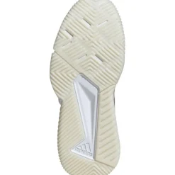 Adidas Courtquick padelschoenen dames cloud white silver metallic lucid lemon