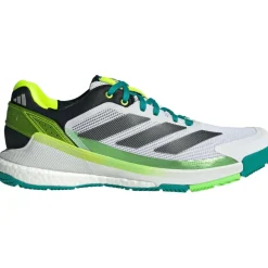 Adidas Crazyquick Boost padelschoenen heren cloud white core black lime burst