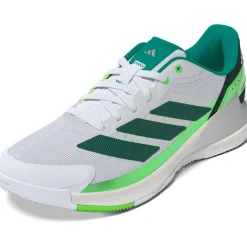 Adidas Crazyquick padelschoenen heren cloud white aurora ivy lime burst