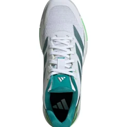 Adidas Crazyquick padelschoenen heren cloud white aurora ivy lime burst