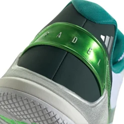 Adidas Crazyquick padelschoenen heren cloud white aurora ivy lime burst