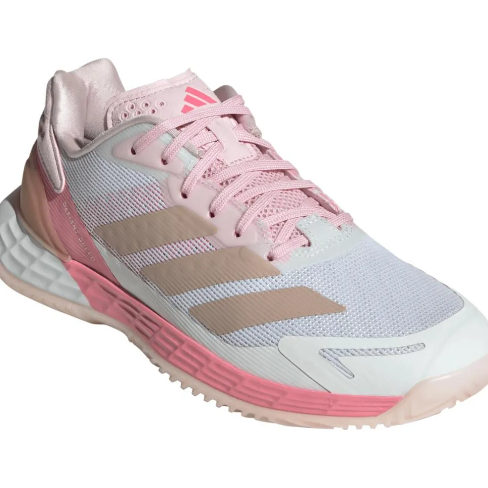 Adidas Defiant Speed 2 padelschoenen dames white pink