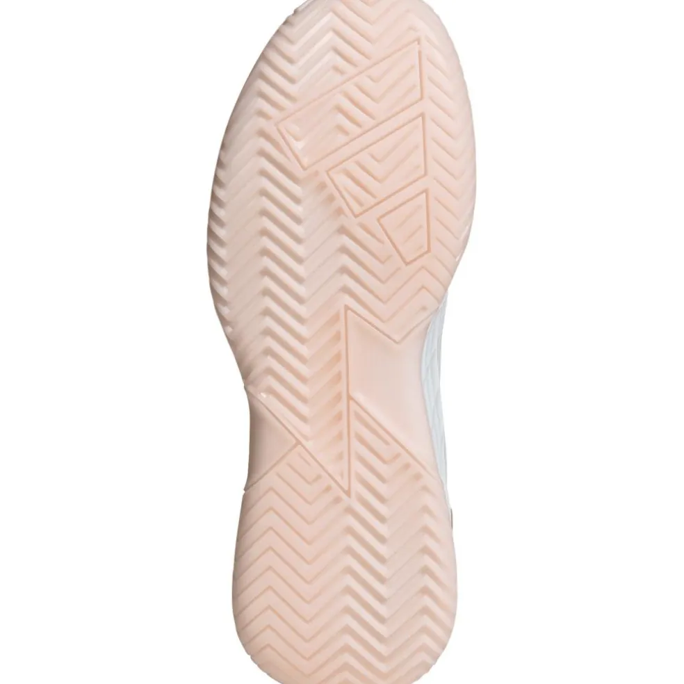 Adidas Defiant Speed 2 padelschoenen dames white pink