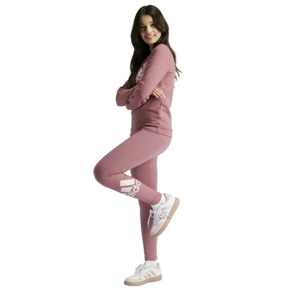 Adidas Essentials Big Logo legging junior preloved crimson sandy pink