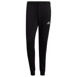 Adidas Essentials Fleece 3-Stripes joggingbroek heren black