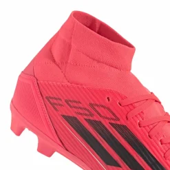 Adidas F50 League Mid-cut FG MG voetbalschoenen turbo aurora black platinum metallic