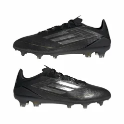 Adidas F50 Pro FG voetbalschoenen heren core black iron metallic gold metallic