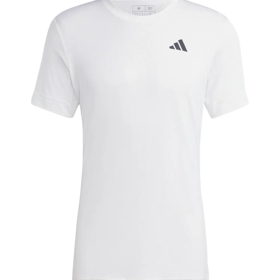 Adidas Freelift tennisshirt heren white
