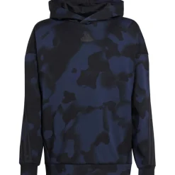 Adidas Future Icons Camo Printed hoodie junior legend ink black