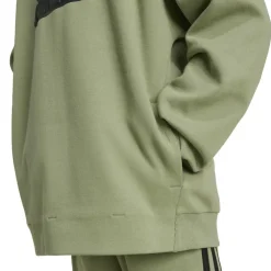 Adidas Future Icons Logo hoodie junior tent green black