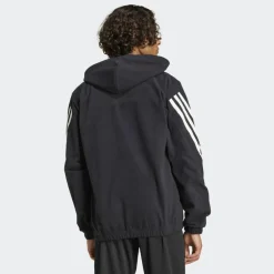 Adidas Future Icons 3-Stripes Polar fleece trainingsjack black