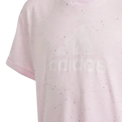 Adidas Future Icons Winners shirt junior clear pink mel white