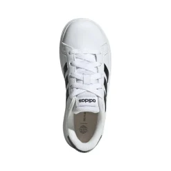 Adidas Grand Court Lifestyle schoenen junior cloud white core black