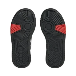 Adidas Hoops 3.0 schoenen junior cloud white core black bright red