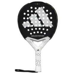 Adidas Metalbone Team Light 3.4 padel racket black tech metal white