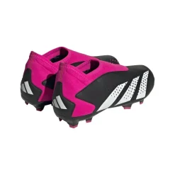 Adidas Predator Accuracy.3 voetbalschoenen junior core black cloud white team shock pink 2