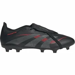 Adidas Predator League FG MG voetbalschoenen heren core black grey four lucid red