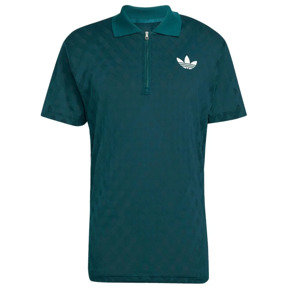 Adidas Pro Climacool + Freelift tennisshirt heren aurora ivy