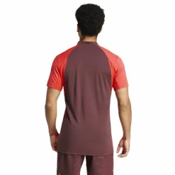 Adidas Pro FreeLift tennispolo heren semi lucid red