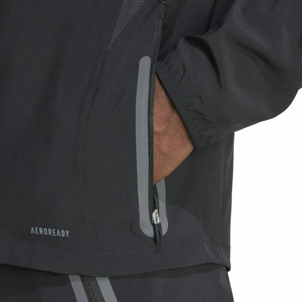 Adidas Real Madrid Tiro 25 Pro Vis Tech trainingsjack heren black