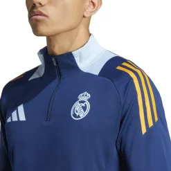 Adidas Real Madrid trainingsshirt heren team navy blue crew orange glow blue