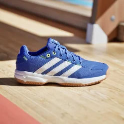 Adidas Stabil zaalhockeyschoenen junor lucid blue