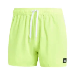 Adidas 3-Stripes CLX zwembroek heren lucid lemon white