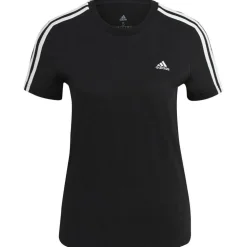 Adidas 3-Stripes shirt dames black white