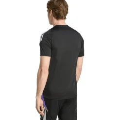 Adidas Tiro 24 voetbalshirt heren black purple rush