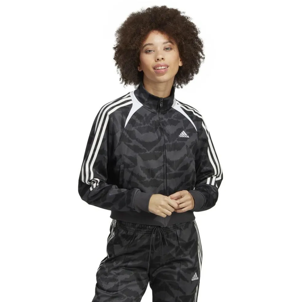 Adidas Tiro Suit Up Lifestyle vest dames carbon black white